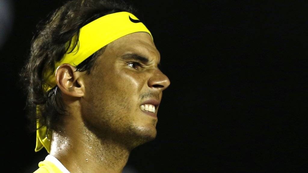 Frust: Rafael Nadal macht eine schwierige Zeit durch