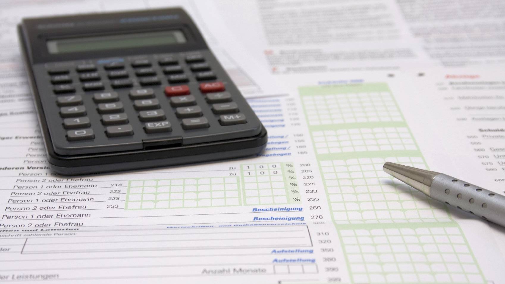 Die Steuererklärungen der Schaffhauser Bürger wurden in einer Tonne entsorgt. (Symbolbild)