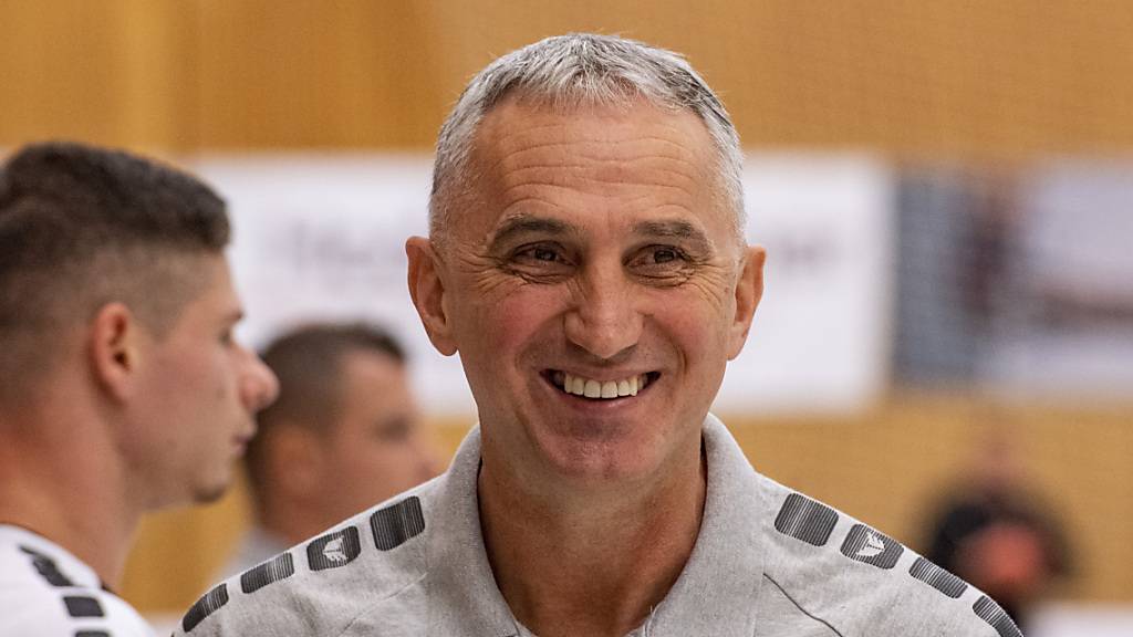 Goran Perkovac, Trainer bei Kriens-Luzern, hat derzeit gut lachen