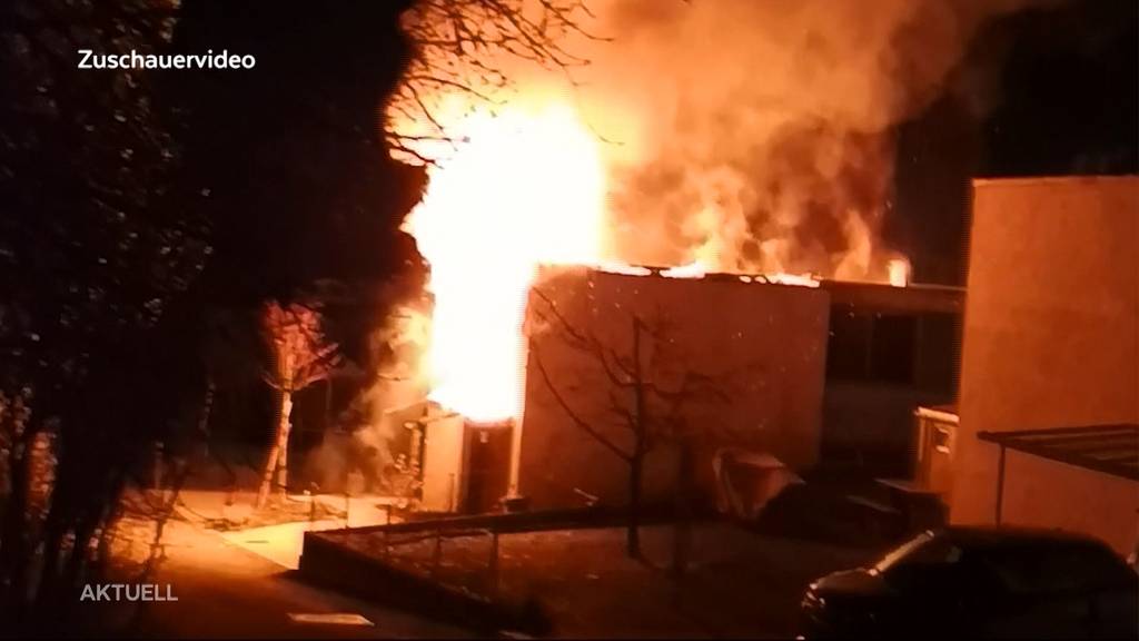 Vollbrand: In Grenchen müssen Mutter und Tochter ins Spital