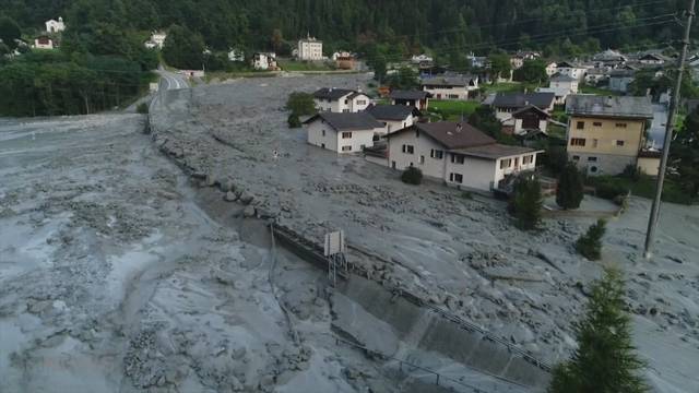 Schwerer Bergsturz in Graubünden