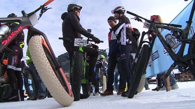 Mit dem Bike die Piste runter