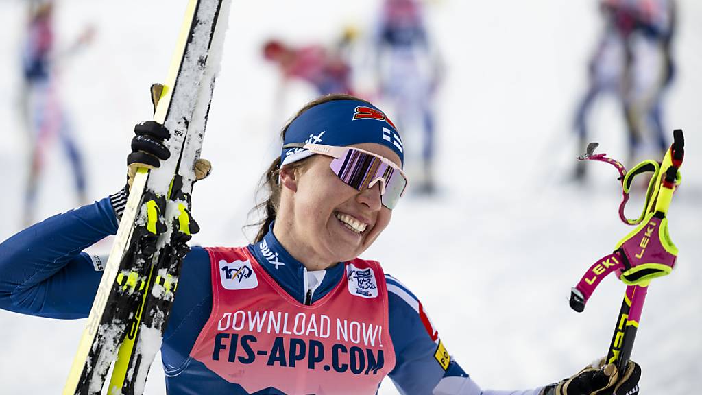 Kerttu Niskanen gewinnt zum zweiten Mal im Rahmen dieser Tour de Ski