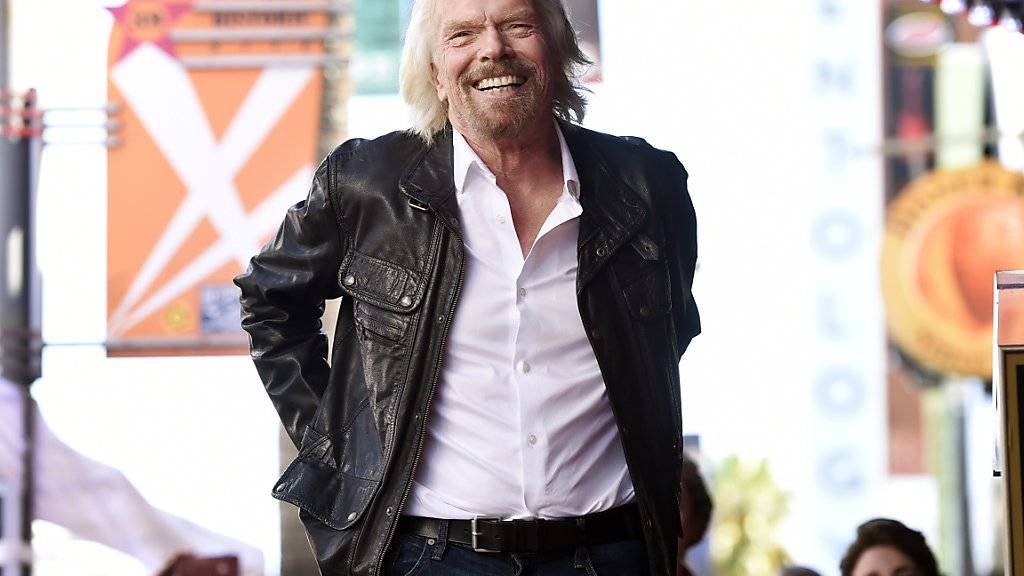Der britische Milliardär Richard Branson will seine Weltraumtourismus-Firma Virgin Galactic in der zweiten Jahreshälfte 2019 an die Börse bringen. (Archiv)