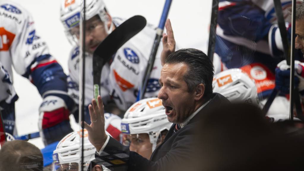Trainer Marco Bayer verlor mit den ZSC Lions das siebte Pflichtspiel in Folge