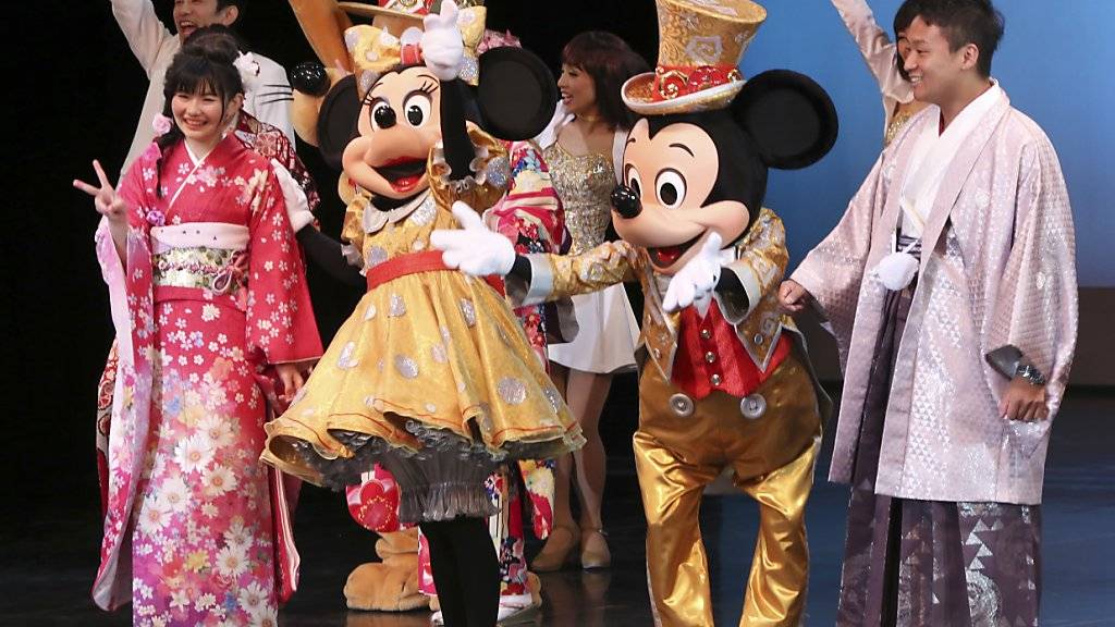 Spass im Disney-Land zu Tokio: Die Vergnügungsparks des US-Unterhaltungsriesen sind nach wie vor eine zuverlässige Einnahmequelle. (Archivbild)