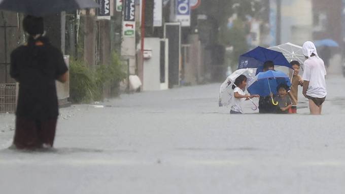 Warnung vor erneuten Regenfällen in Japan