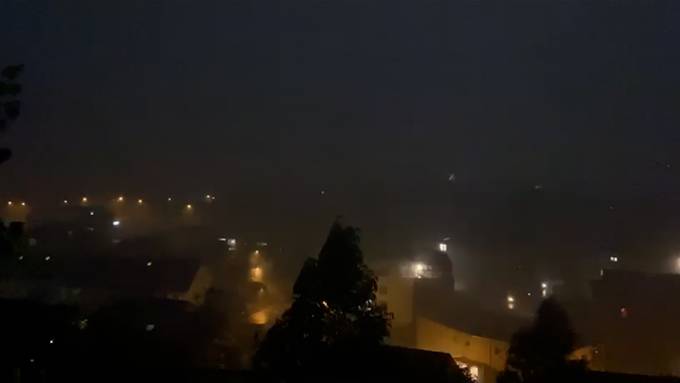 Über 1800 Blitze über Luzern
