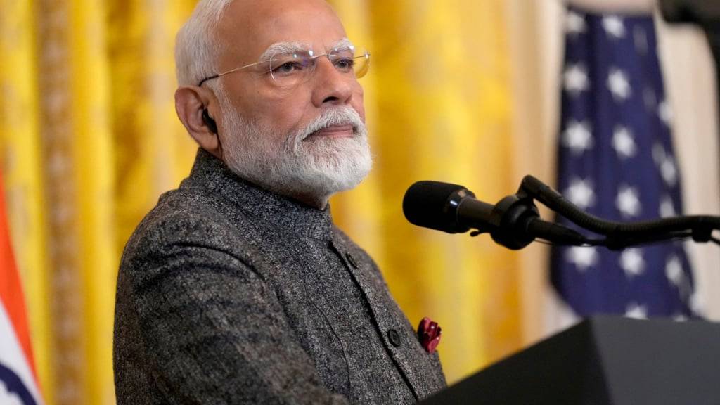 ARCHIV - Indiens Premierminister Narendra Modi. Foto: Ben Curtis/AP/dpa/Archivbild