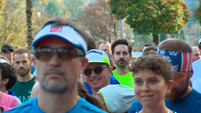 Moderator Damian Betschart vor dem Halbmarathon: «Ich hasse joggen!»