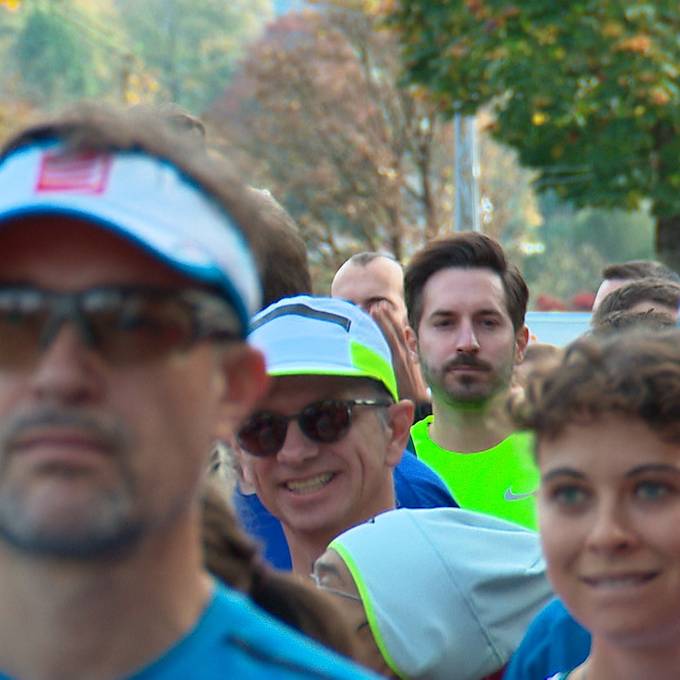 Moderator Damian Betschart vor dem Halbmarathon: «Ich hasse joggen!»