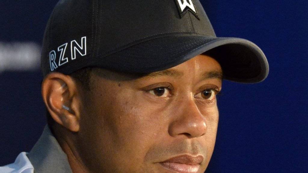Tiger Woods ist nach wie vor etwas bedrückt