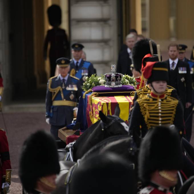 Der Sarg der Queen liegt in der Westminster Hall