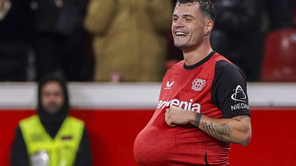 Granit Xhaka traf zum 5:2-Schlussresultat