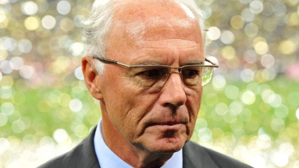 Franz Beckenbauer musste einige Stunden Fragen beantworten