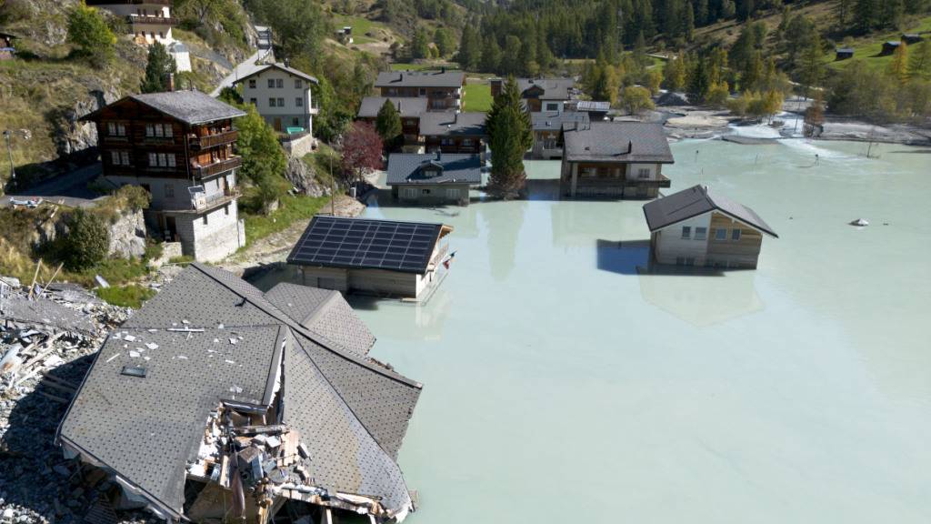Blatten-Felssturz verursachte Schäden von 255 Millionen Franken