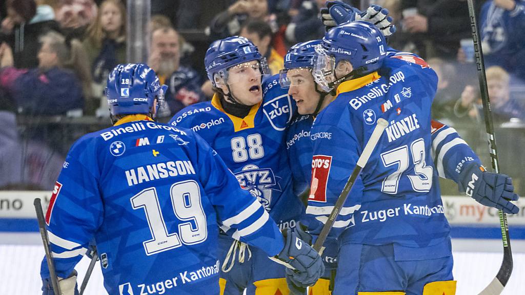 Der EV Zug hatte die Partie gegen Biel weitgehend im Griff