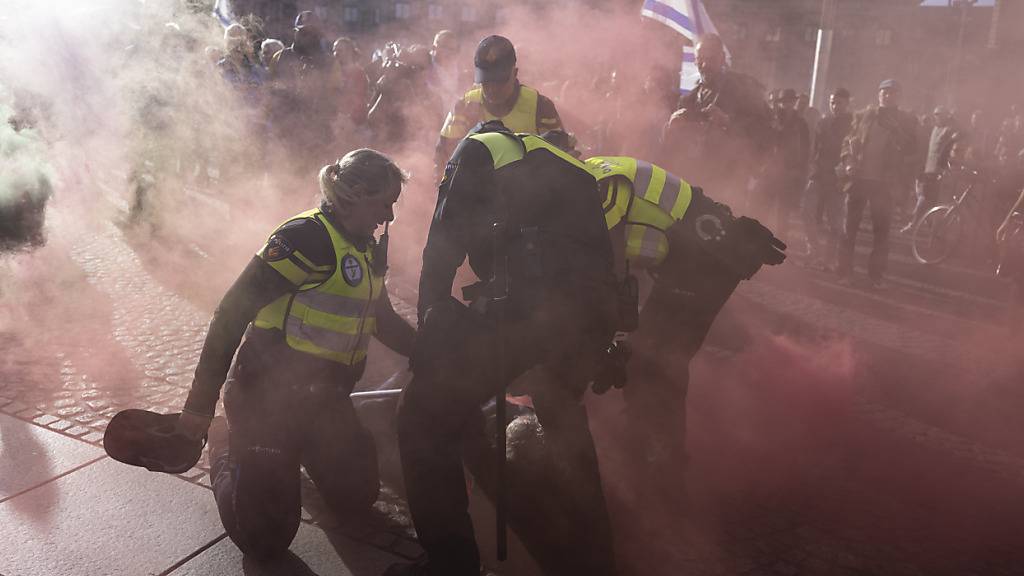 Festnahmen bei Pro-Palästina-Demonstration in Amsterdam