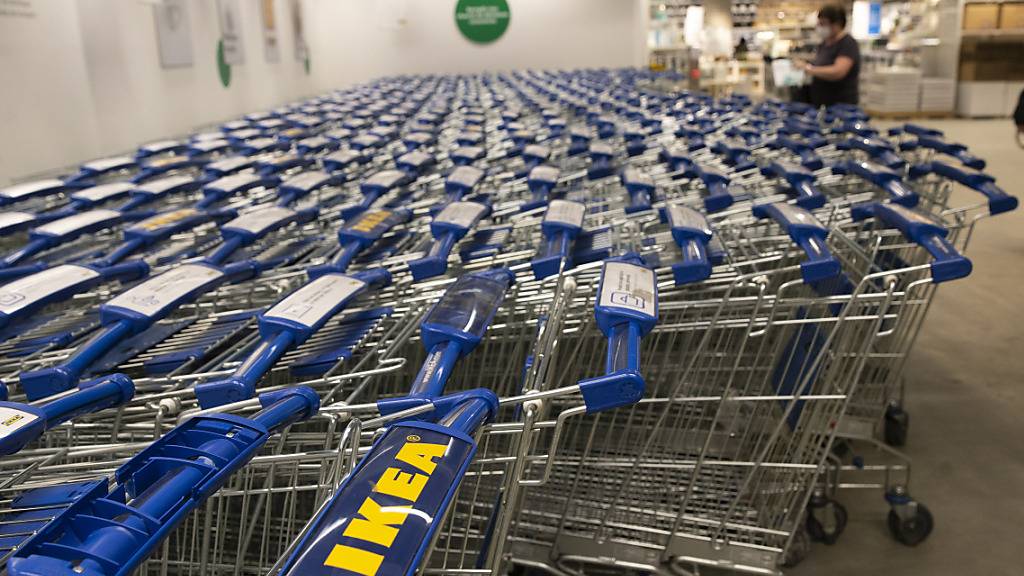 Die Produkte von Ikea waren in der Schweiz auch im vergangenen Geschäftsjahr gefragt. (Archivbild)