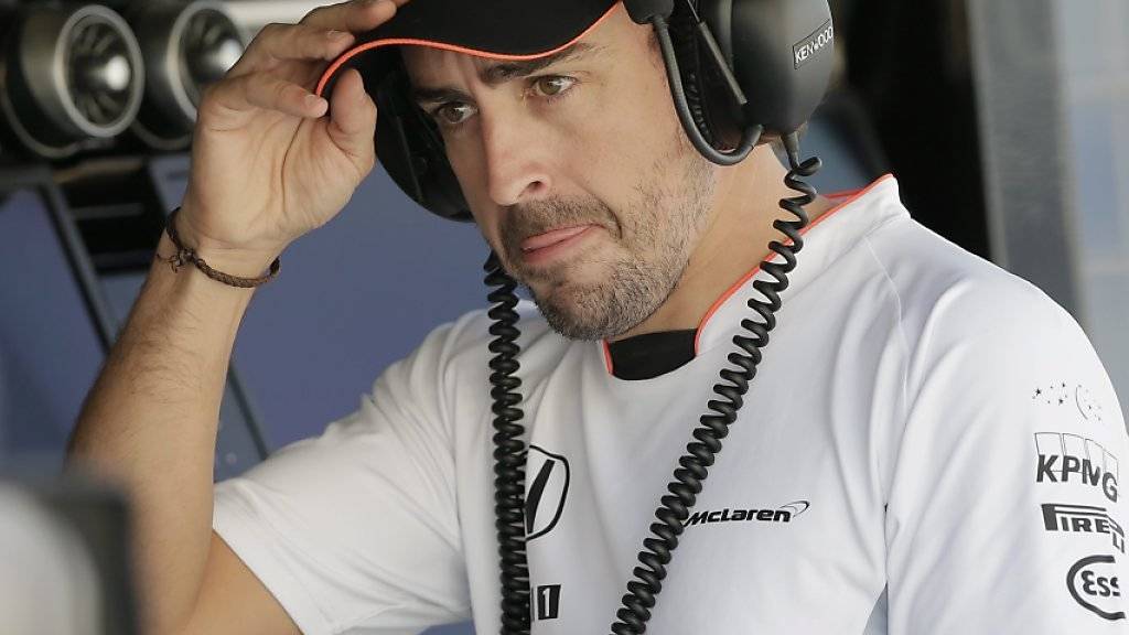 Beim GP von Bahrain vor knapp zwei Wochen noch zum Zuschauen verdammt, hofft Fernando Alonso (34) beim GP von Schanghai am kommenden Wochenende wieder in seinem McLaren-Boliden Platz nehmen zu dürfen