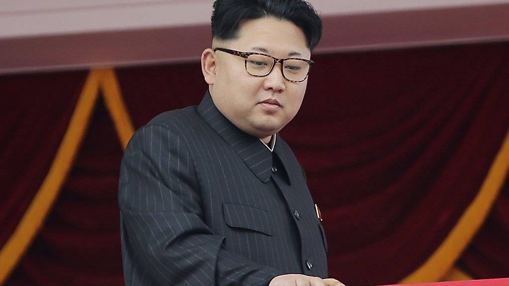 Nordkorea gehöre nach dem jüngsten Raketentest «in die erste Reihe der Militärmächte mit einer voll entwickelten Fähigkeit zu atomaren Angriffen», sagt Machthaber Kim Jong Un. (Archivbild)