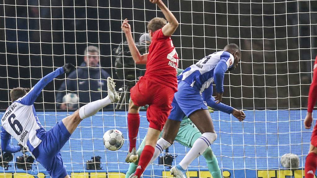 Thomas Müller bricht für Bayern München den Bann zum Rückrunden-Auftakt gegen Hertha Berlin