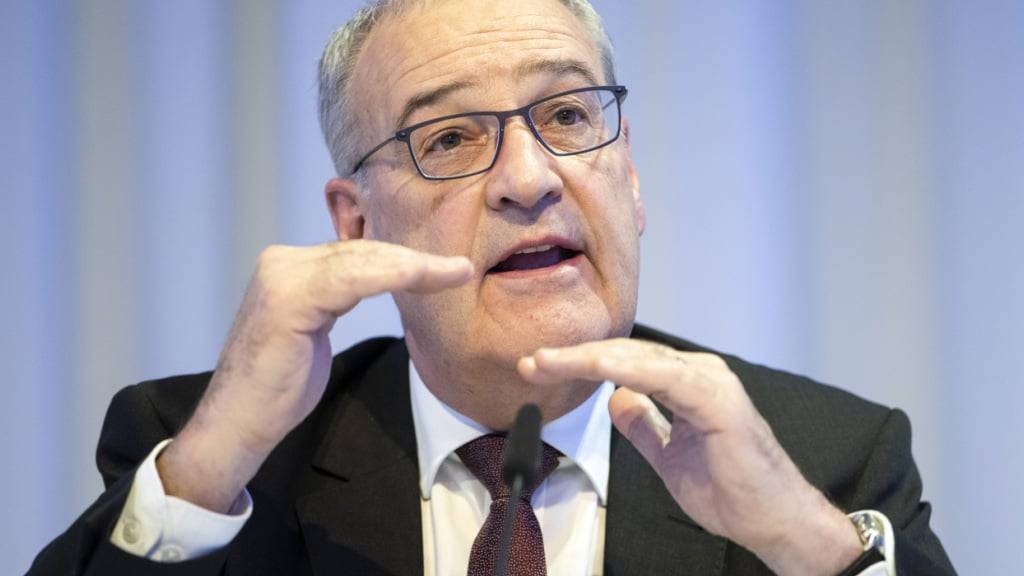 Erfolgreich nach unten verhandelt hat Wirtschaftsminister Guy Parmelin in Washington die US-Zölle auf Waren aus der Schweiz. (Archivbild)