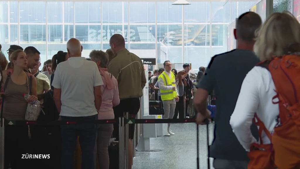 Weniger Chaos zum Ferienstart am Flughafen Zürich