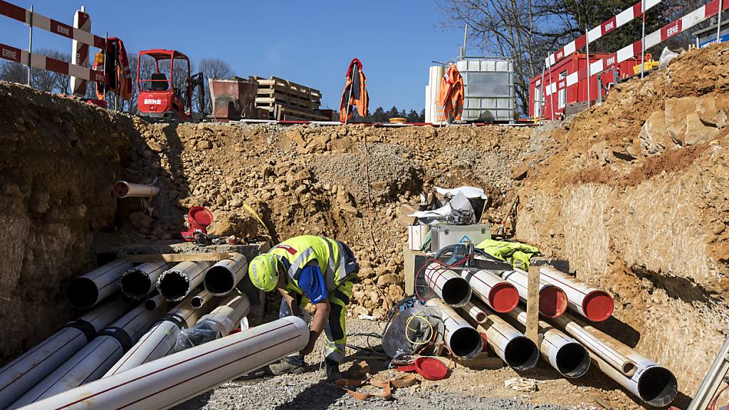 Soll künftig explizit eine Ausnahme sein: Verkabelung einer 380-Kilovolt-Höchstspannungsleitung 2019 im Raum Bözberg AG. (Archivbild)