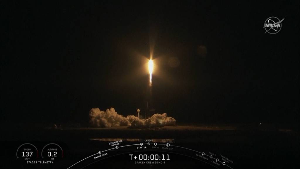 Elon Musks Raumschiff ist gestartet