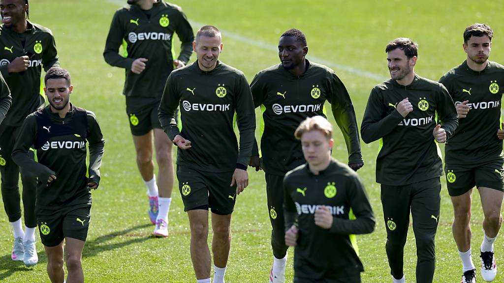 Ohne Captain und ohne Illusionen: Borussia Dortmund absolviert das Abschlusstraining ohne Emre Can und macht sich vor dem Rückspiel gegen den FC Barcelona keine grossen Hoffnungen mehr