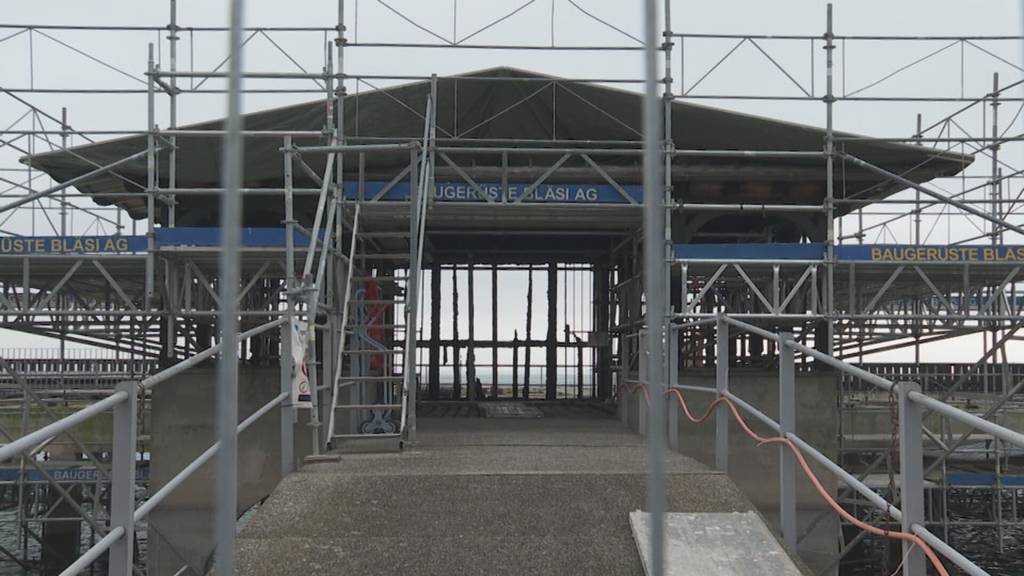 Trauriges Jubiläum: Brand der Badhütte Rorschach jährt sich