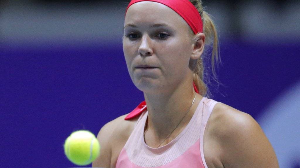 Aufgrund einer Verletzung am Sprunggelenk nicht am French Open in Paris dabei: Caroline Wozniacki