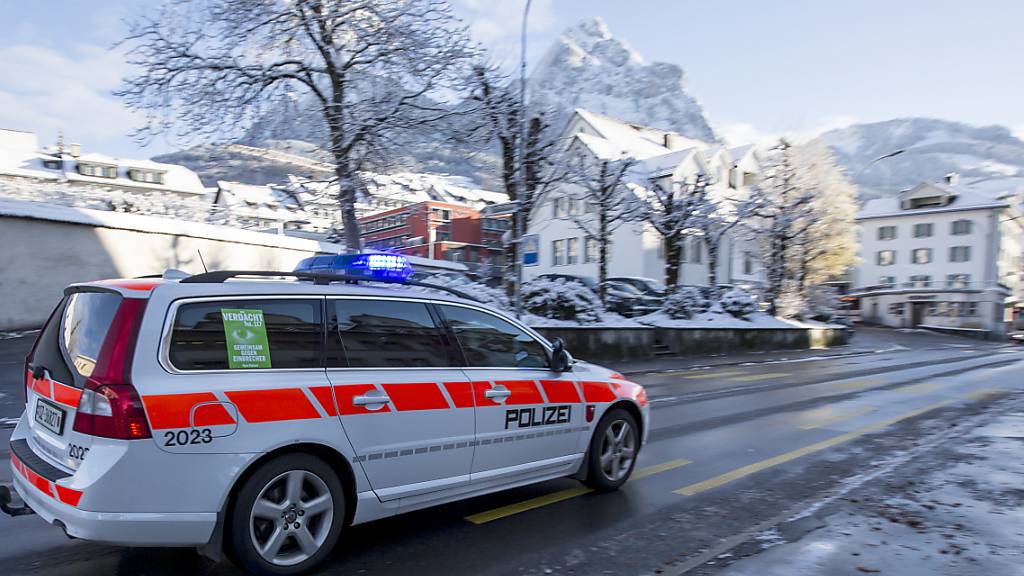 Die Anzahl Polizeieinsätze nahm im vergangenen Jahr im Kanton Schwyz zu. (Archivbild)