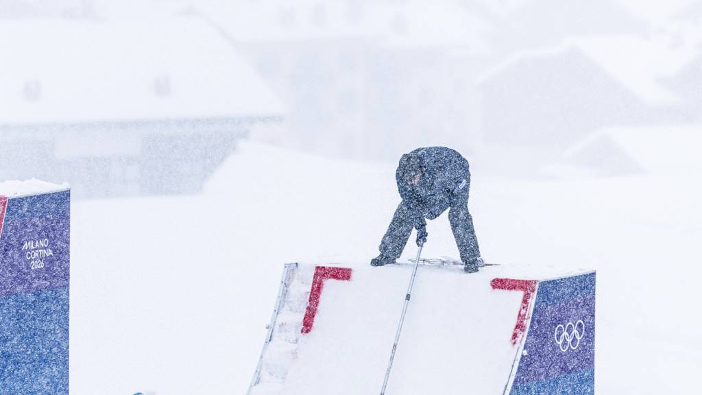 Anhaltende Schneefälle verhindern am Dienstag die Aerials-Qualifikationen