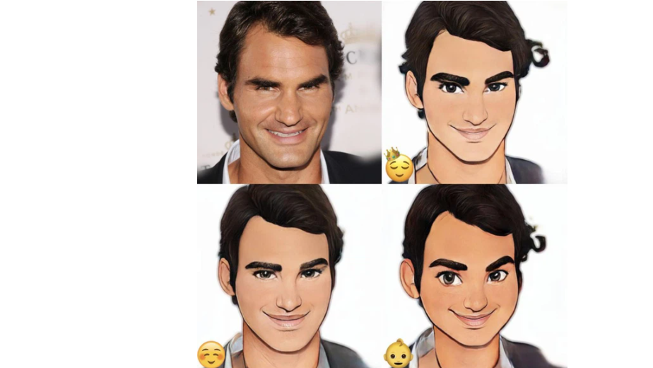 Voilà Al Artist - Roger Federer