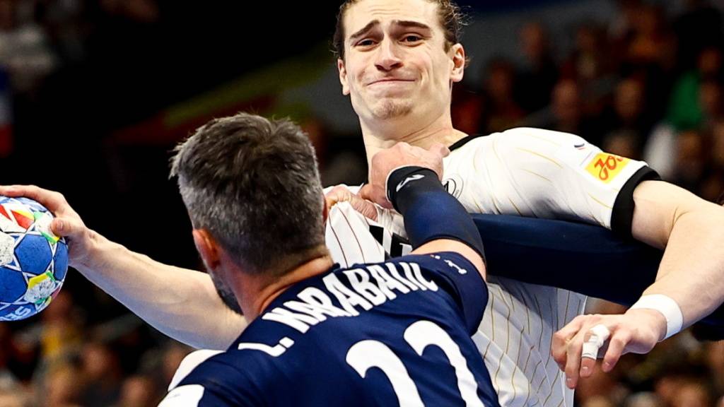 Die Deutschen um Juri Knorr wurden von Luka Karabatics Franzosen gestoppt
