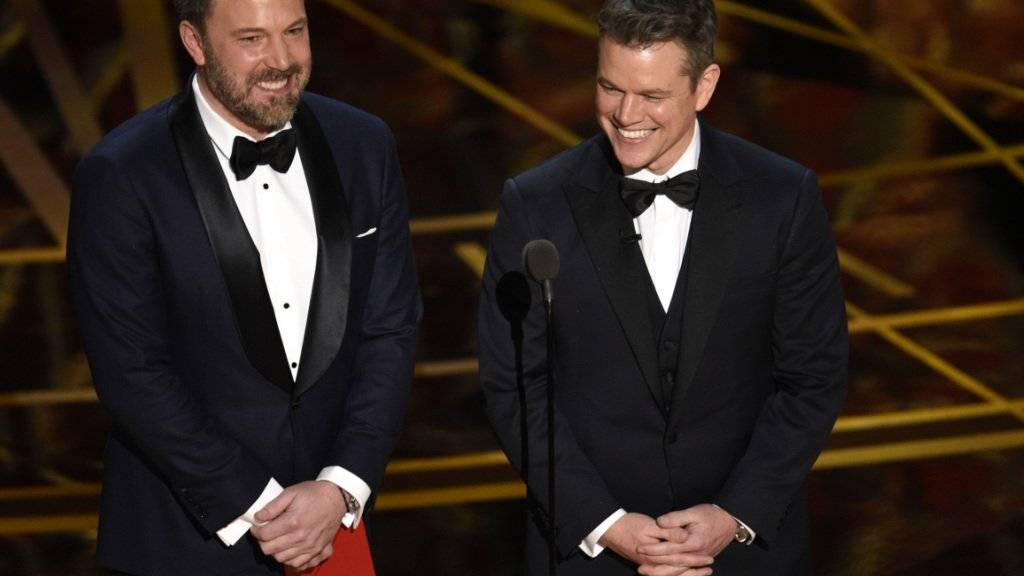 Nach Oscar zu «Good Will Hunting»: Ben Affleck (links) und Matt Damon (rechts) starten ein neues gemeinsames Filmprojekt.