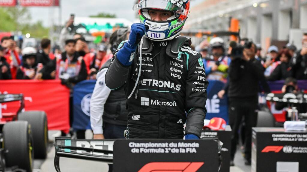 WM-Leader Kimi Antonelli ballt nach seinem vierten Sieg im fünften Grand Prix der Saison die Faust