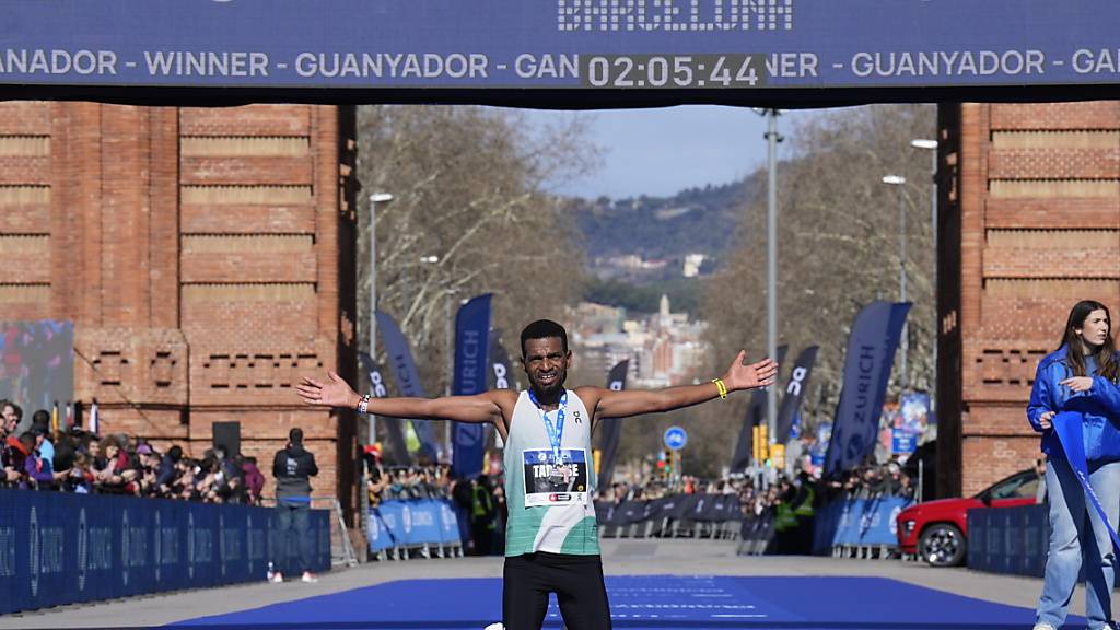 Abraham siegt im Marathon von Barcelona mit Schweizer Rekord