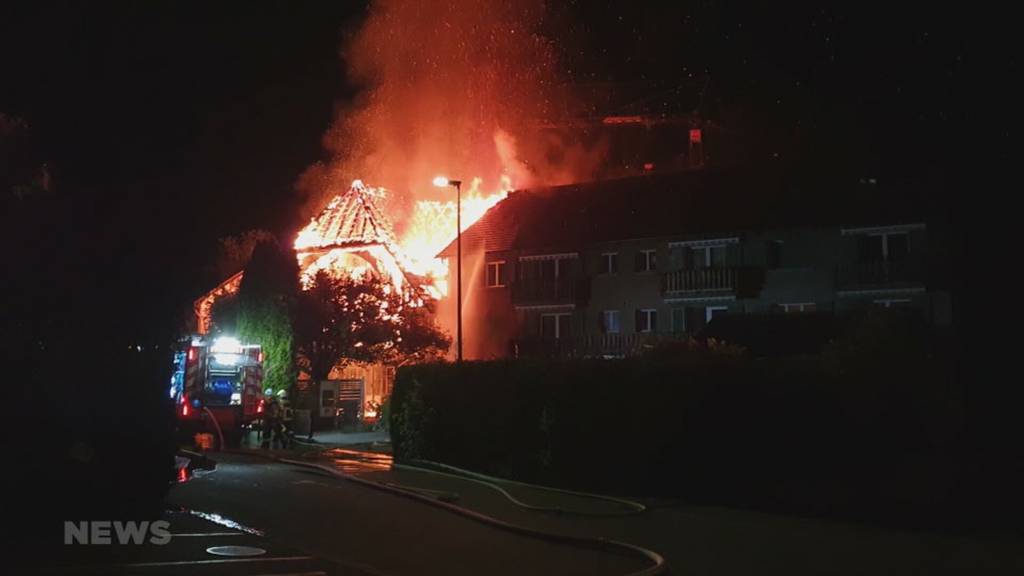 Dritter Brand in einem Monat: