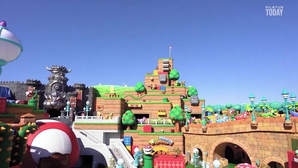 Erste virtuelle Tour durch den Super-Mario-Park in Japan