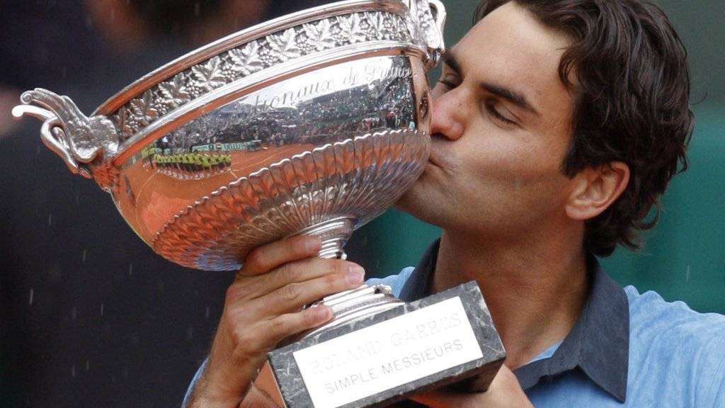 Bleibt vorerst Federers einziger French-Open-Triumph: der Sieg von 2009