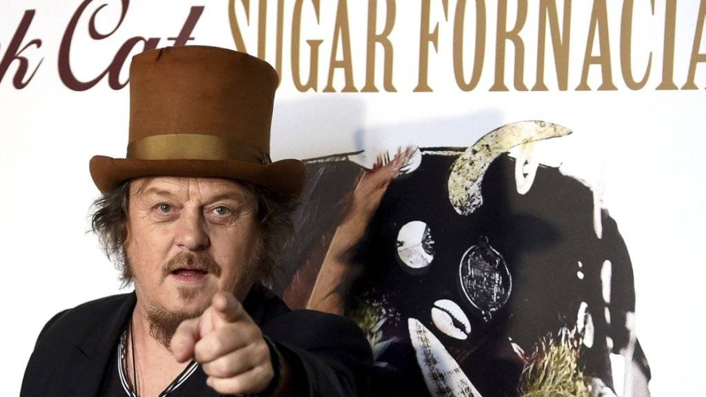 Zucchero Fornaciari am Donnerstag bei der CD-Taufe seines Albums «Black Cat». Im Spätherbst gastiert er in Zürich und Genf.