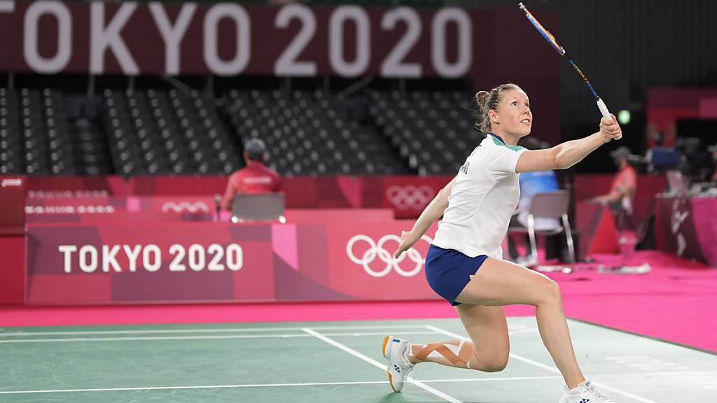 Sabrina Jaquet, die langjährige Schweizer Nummer 1 im Badminton, beendet ihre Karriere mit einer Niederlage