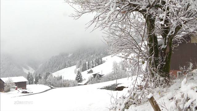Weisses erwachen in Einsiedeln
