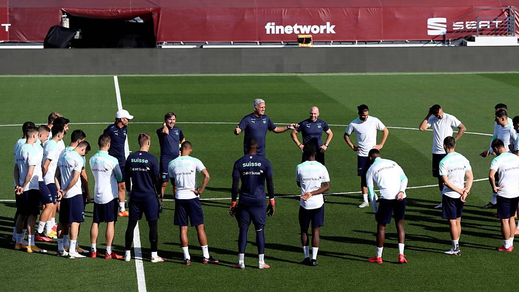 Die Schweizer Nationalmannschaft steht in Madrid gegen Spanien unter Zugzwang