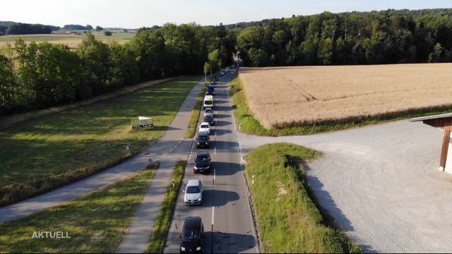 5-km-Stau bei Dietikon wegen Bauarbeiten