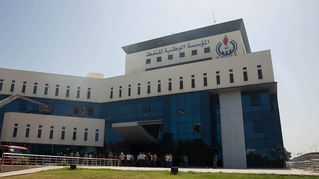 Sitz der libyschen Nationalen Ölgesellschaft (Compagnie nationale de pétrole en Libye/NOC) in der Hauptstadt Tripolis. (Archivbild)