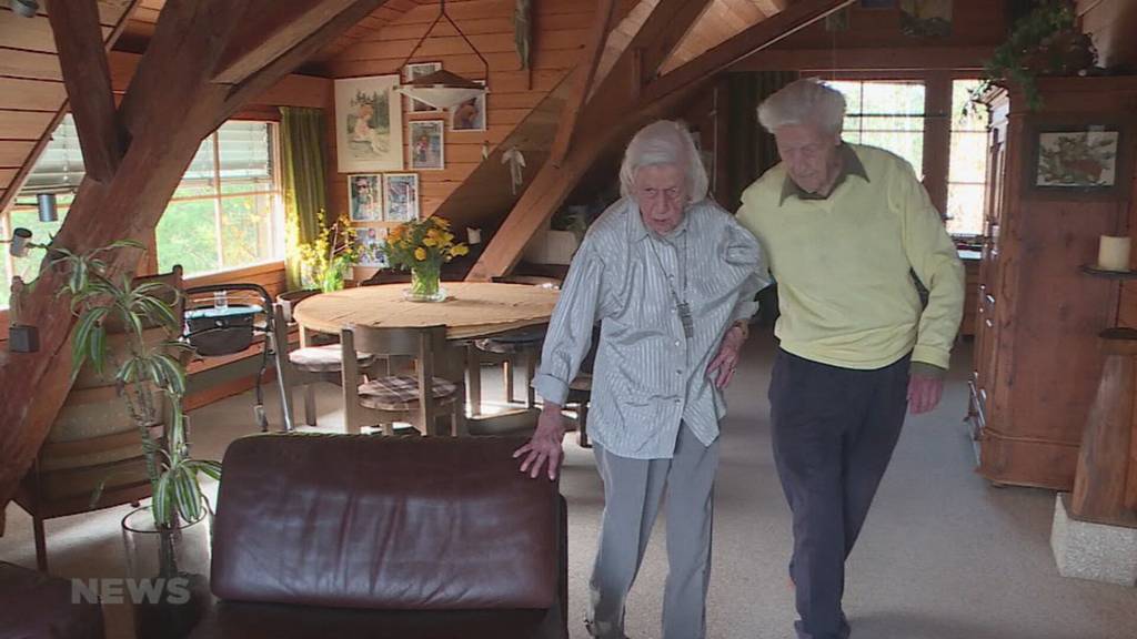 Alt und glücklich: Ehepaar aus Gossliwil SO wird zusammen 204 Jahre alt